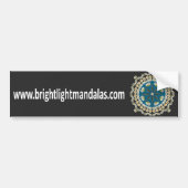 Brightlight Mandalas Bumpersticker (Voorkant)