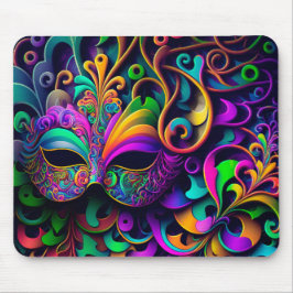 BRIGHTLY COLORED MARDI GRAS MASKS MUISMAT