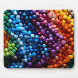 BRIGHTLY COLORED PLASTIC BEADS MUISMAT