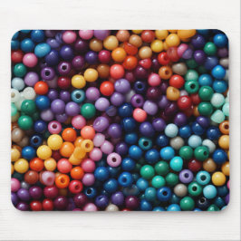BRIGHTLY COLORED PLASTIC BEADS MUISMAT
