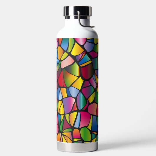 BRIGHTLY COLORED STAINED GLASS PATTERNS WATERFLES (Links)