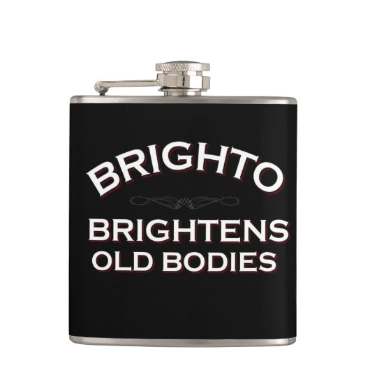 BRIGHTO WHISKEY FLASK HEUPFLES (Voorkant)