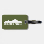 Brighton alsjeblieft bagagelabel (Achterkant horizontaal)