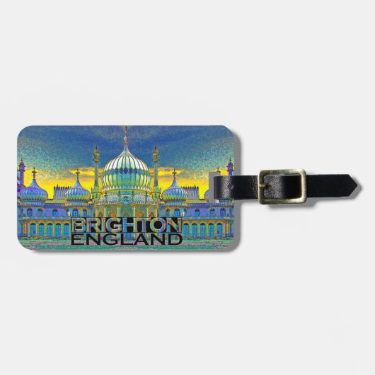 Brighton Bagagelabel (Voorkant horizontaal)