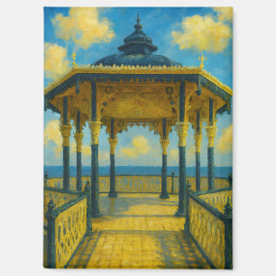 Brighton Bandstand Glow – Seaside Pavilion Magneet
