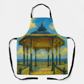 Brighton Bandstand Glow – Seaside Pavilion Schort (Voorkant)