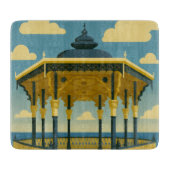 Brighton Bandstand – Kustarchitectuur Kunst Snijplank (Voorkant)