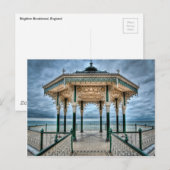 Brighton Bandstand, Verenigd Koninkrijk Briefkaart (Voorkant / Achterkant)