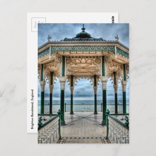 Brighton Bandstand, Verenigd Koninkrijk Briefkaart (Voorkant / Achterkant)