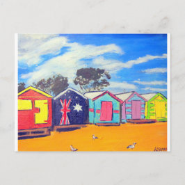 Brighton Bathing Boxes Briefkaart