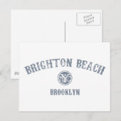Brighton Beach Briefkaart (Voorkant / Achterkant)