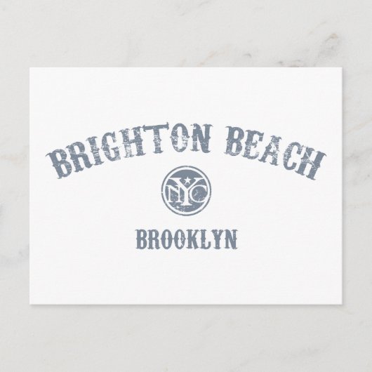 Brighton Beach Briefkaart (Voorkant)