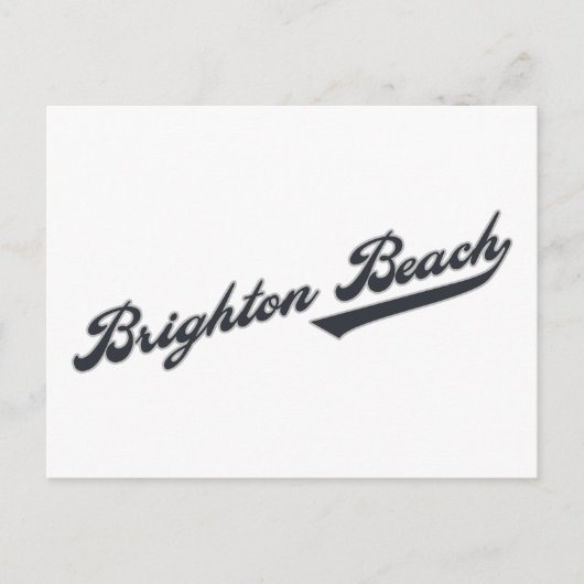 Brighton Beach Briefkaart (Voorkant)