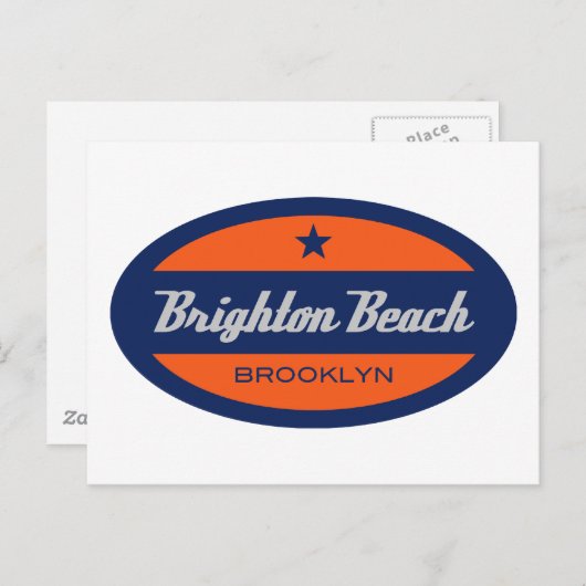 Brighton Beach Briefkaart (Voorkant / Achterkant)