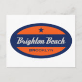 Brighton Beach Briefkaart (Voorkant)