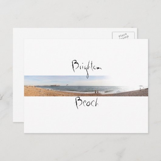 Brighton Beach Briefkaart (Voorkant / Achterkant)