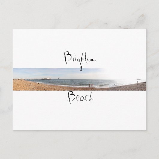 Brighton Beach Briefkaart (Voorkant)