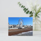 Brighton Beach England Briefkaart (Staand voorkant)