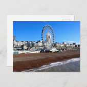 Brighton Beach England Briefkaart (Voorkant / Achterkant)