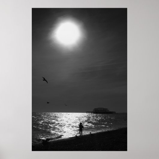 Brighton Beach England Poster (Voorkant)