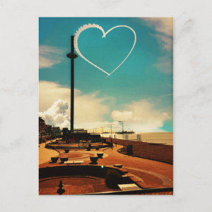 Brighton Beach Heart Briefkaart