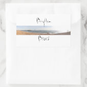 Brighton Beach Rechthoekige Sticker (Tas)