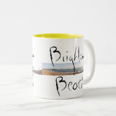 Brighton Beach Tweekleurige Koffiemok (Voorkant rechts)
