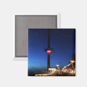 Brighton British Airways i360 's nachts Magneet (Voorkant / Achterkant)
