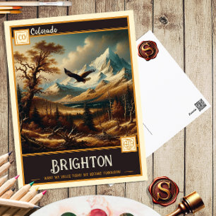 Brighton, Colorado    BRIEFKAART