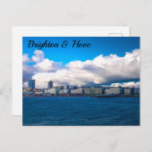 Brighton en Hove Beeldt uit Pier Briefkaart (Voorkant / Achterkant)