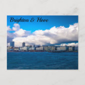 Brighton en Hove Beeldt uit Pier Briefkaart (Voorkant)