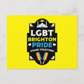 Brighton en Hove Pride Briefkaart (Voorkant)
