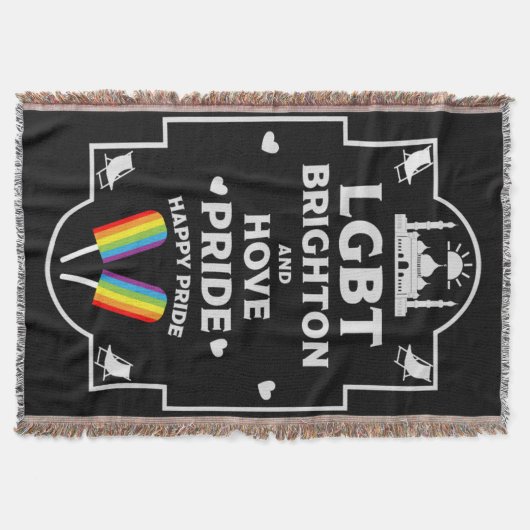Brighton en Hove Pride Deken (Voorkant)