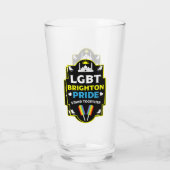 Brighton en Hove Pride Glas (Achterkant)