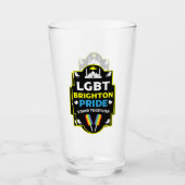 Brighton en Hove Pride Glas (Voorkant)