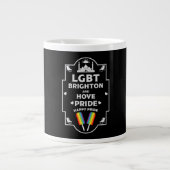 Brighton en Hove Pride Grote Koffiekop (Voorkant)
