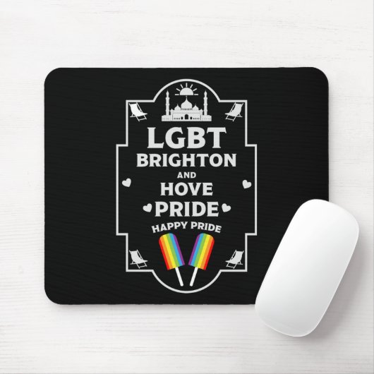Brighton en Hove Pride Muismat (Met muis)