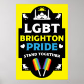 Brighton en Hove Pride Poster (Voorkant)