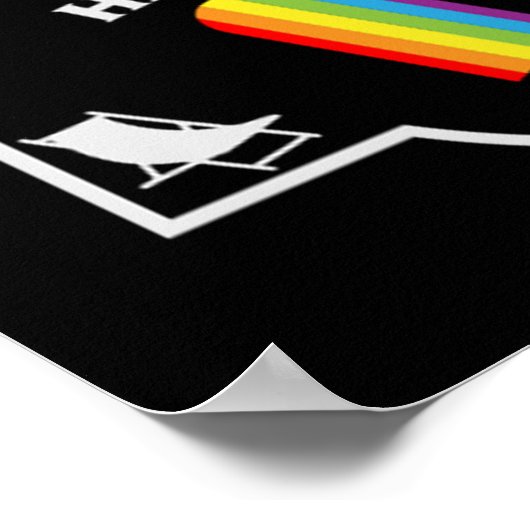 Brighton en Hove Pride Poster (Hoek)