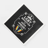 Brighton en Hove Pride Servet (Hoek)