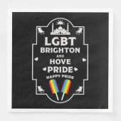 Brighton en Hove Pride Servet (Voorkant)