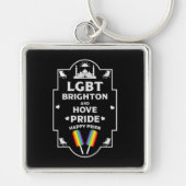 Brighton en Hove Pride Sleutelhanger (Voorkant)