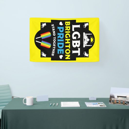 Brighton en Hove Pride Spandoek (Beurs)