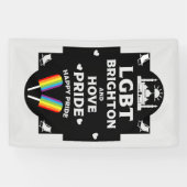 Brighton en Hove Pride Spandoek (Horizontaal)