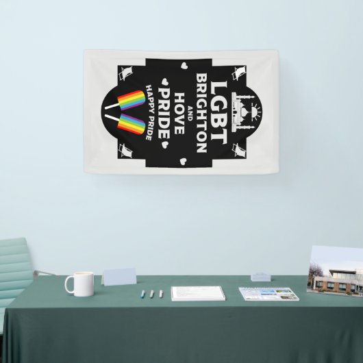 Brighton en Hove Pride Spandoek (Beurs)