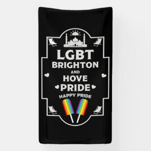 Brighton en Hove Pride Spandoek