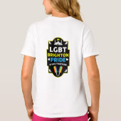 Brighton en Hove Pride T-shirt (Achterkant)