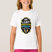 Brighton en Hove Pride T-shirt (Voorkant)