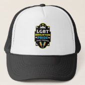 Brighton en Hove Pride Trucker Pet (Voorkant)