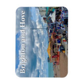 Brighton en Hove Seafront Foto Magneet (Verticaal)